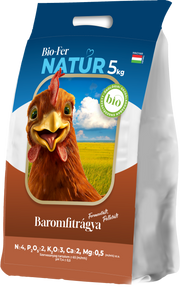 BIO-Fer Natur fermentált baromfitrágya 4-2-3+6Ca - 5 kg
